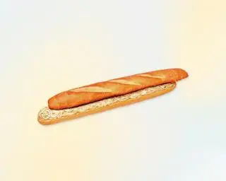 Hình ảnh Bánh mì que gà phô mai