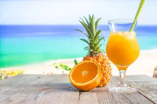 Hình ảnh Nước ép cam dứa