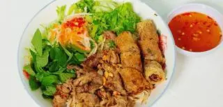 Hình ảnh Bún chả giò thịt xào