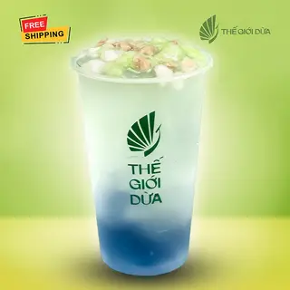 Hình ảnh Nước dừa non trân châu thủ công