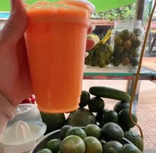 Hình ảnh Sinh tố Xoài - Cam