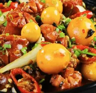 Hình ảnh Trứng non sốt Thái 60