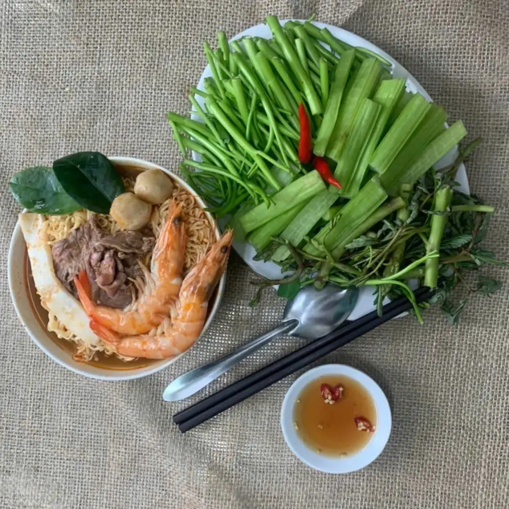 Hình ảnh Bún Thái bò