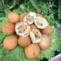 Hình ảnh Bánh bao mini nhân trứng thịt