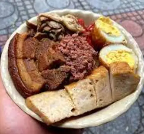 Hình ảnh Xôi pate thịt chả trứng