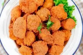 Hình ảnh Gà viên lắc bột phô mai