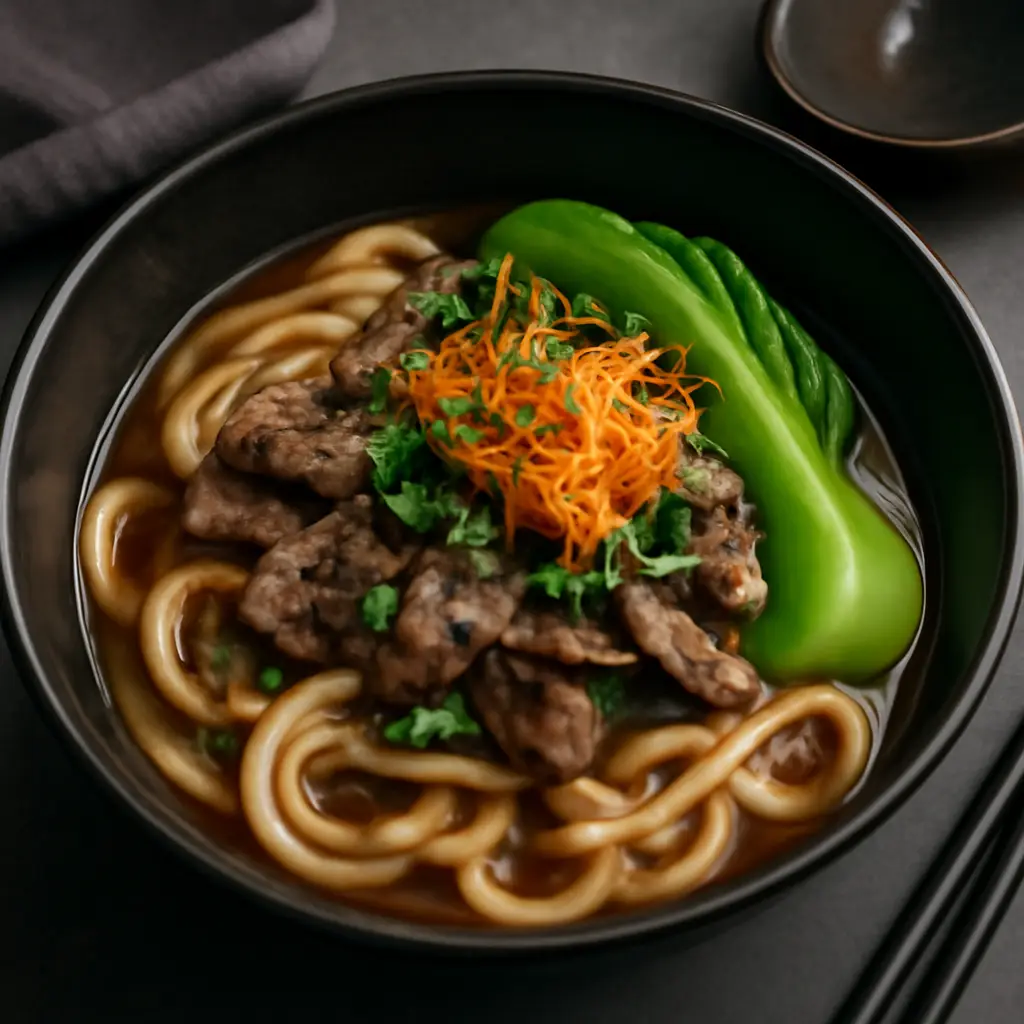 Hình ảnh Mì Udon Bò thảo mộc nhật bản