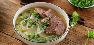 Hình ảnh Bún bò nạm gân