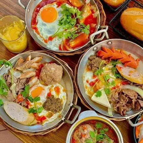 Hình ảnh Bò Né, Bò Bít Tết & Nui Mì Xào - Song Hành
