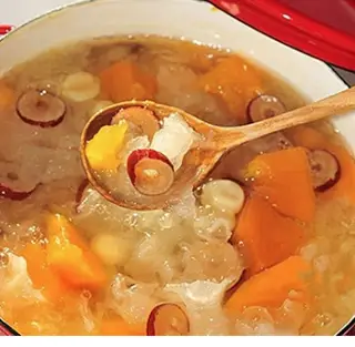 Hình ảnh Chè đu đủ tuyết nhỉ