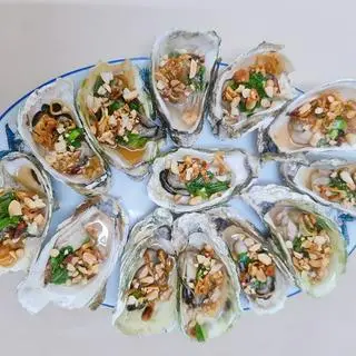 Hình ảnh 10 hàu mỡ hành