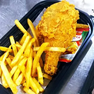 Hình ảnh Combo gà đùi - khoai