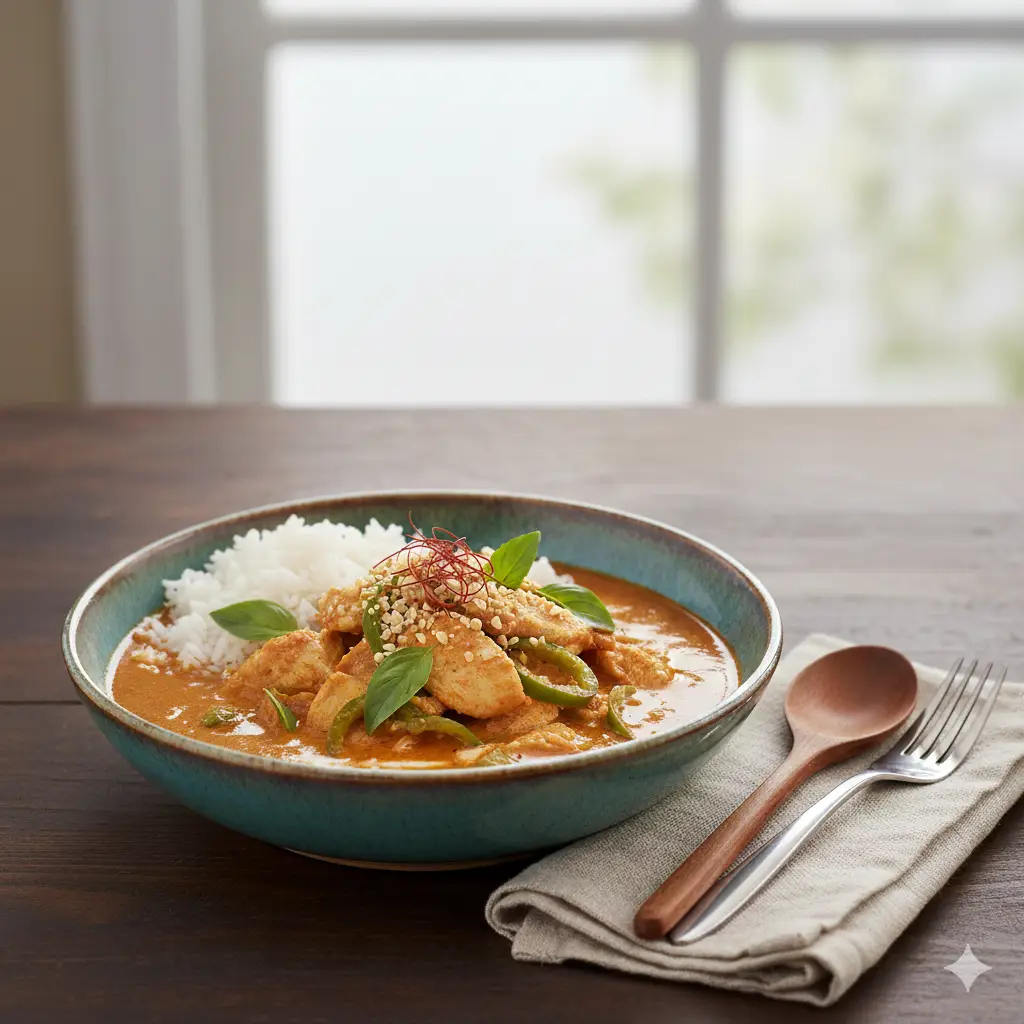 Hình ảnh Cơm gà cà ri Nhật - chicken curry - rice