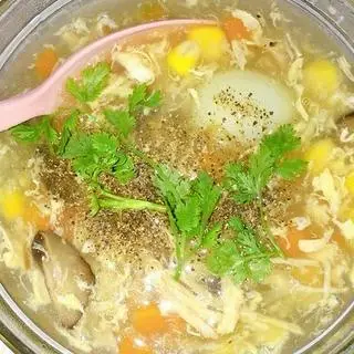 Hình ảnh Súp cua trứng cút