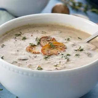 Hình ảnh Súp nấm chay