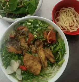 Hình ảnh Bánh đa cá rô đồng