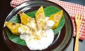 Hình ảnh Bánh chuối hấp truyền thống (phần nhỏ)