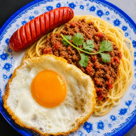 Hình ảnh MÓN NGON NHÀ LÀM - MÌ XÀO BÒ, NUI XÀO BÒ & MÌ Ý SỐT BÒ - Lê Quang Định