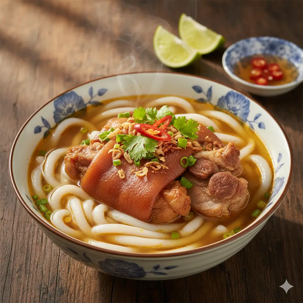 Hình ảnh Combo Bánh canh giò heo + CoCa CoLa