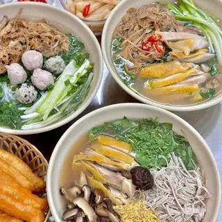 Hình ảnh Bún thang thêm mọc