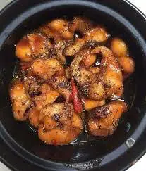 Hình ảnh Cơm cá lóc kho tiêu