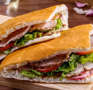Hình ảnh Bánh mì tam giác
