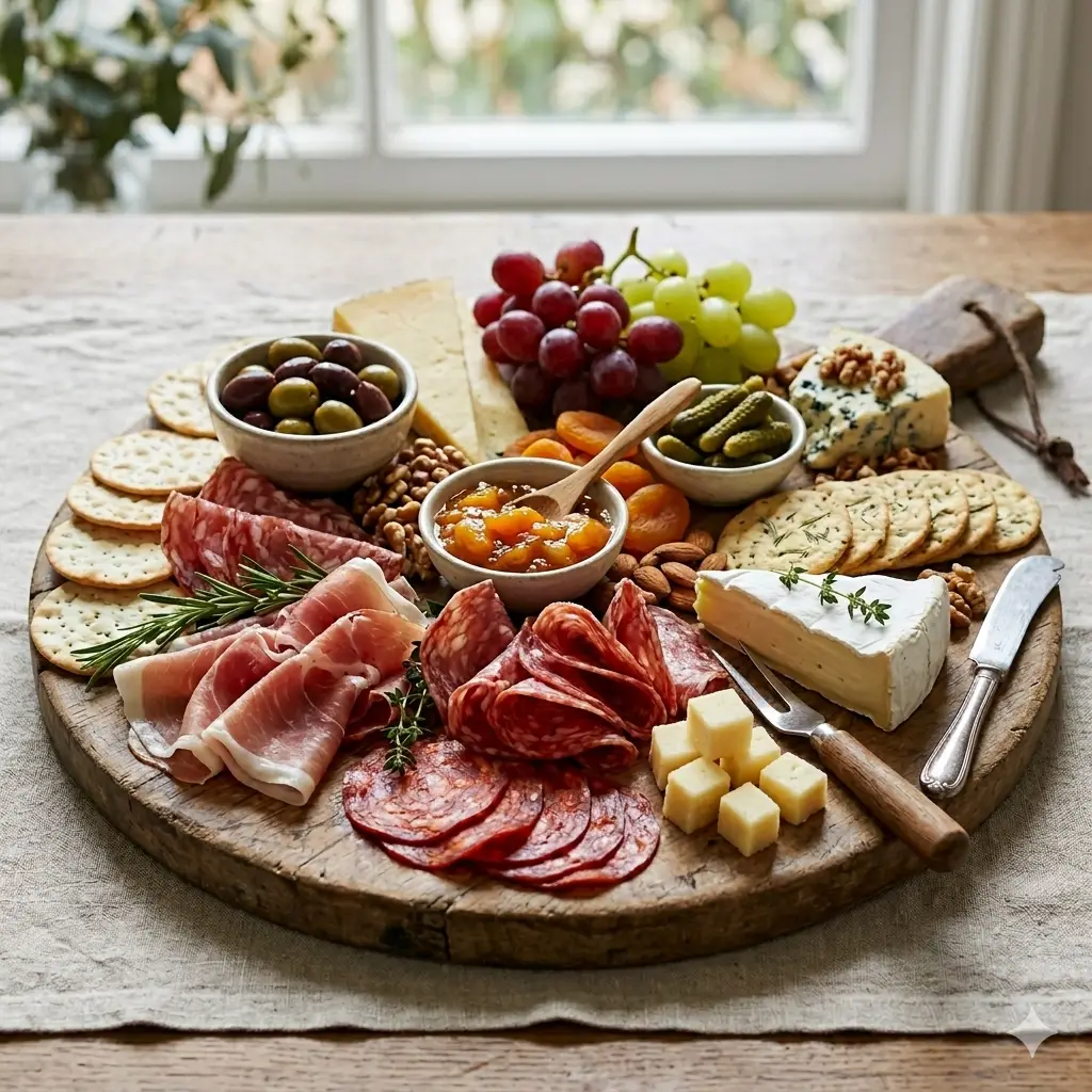 Hình ảnh Combo 2 thịt nguội và đồ chua - charcuterie selection