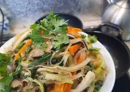 Hình ảnh Miến xào chay