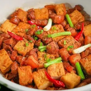 Hình ảnh Thịt kho đậu hũ
