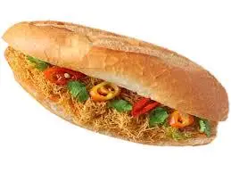 Hình ảnh Bánh mỳ ốp la chà bông