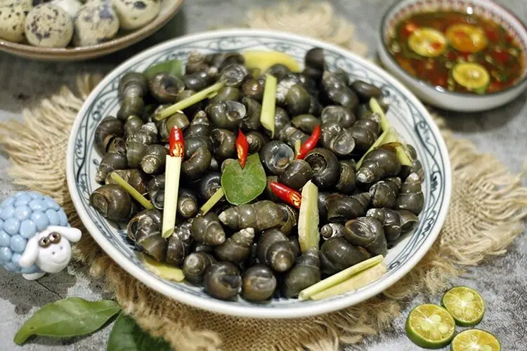Hình ảnh Ốc Vặn Luộc
