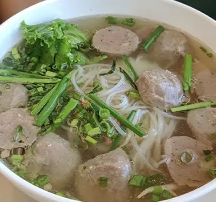 Hình ảnh Hủ tiếu bò viên