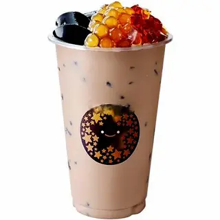 Hình ảnh Trà sữa kim cương đen Okinawa