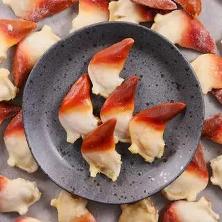 Hình ảnh Sashimi sò điệp đỏ hokkigai - surf clam sashimi 5 pc