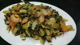 Hình ảnh Tóp mỡ xào dưa