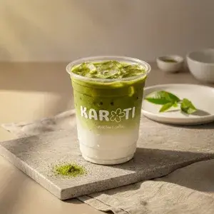 Hình ảnh Matcha sữa gấu