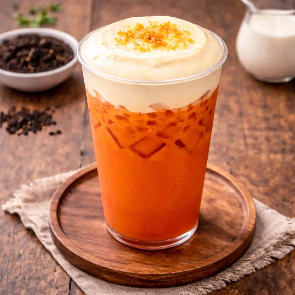 Hình ảnh Trà sữa kem cheese dẻo