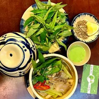 Hình ảnh Nấm bào ngư hấp sả chay