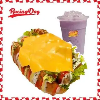 Hình ảnh Combo Cheddar - trà sữa