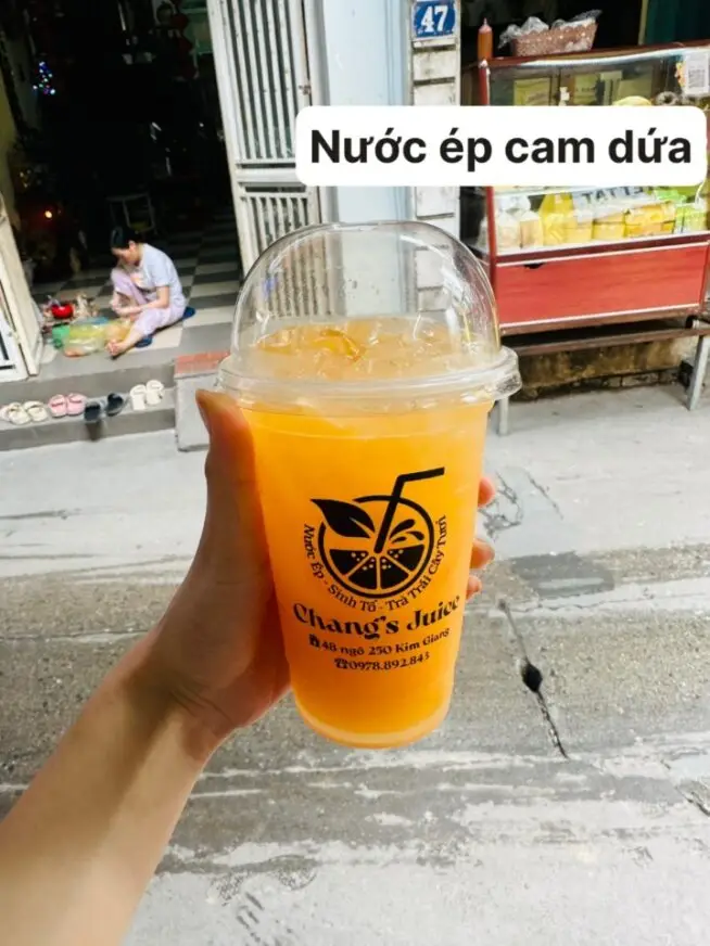 Hình ảnh Nước ép cam - dứa