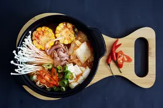 Hình ảnh Mì kim chi bò kèm 1 trà chanh