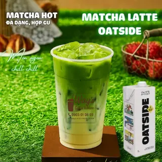 Hình ảnh Matcha latte oatside