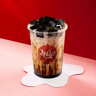 Hình ảnh Sữa tươi sương sáo đường đen - ly 1 lít