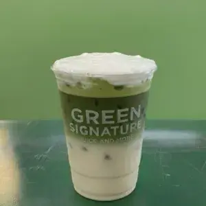 Hình ảnh Matcha latte kem muối