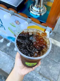 Hình ảnh Trà Bí Đao Full Topping - Thạch Sợi - Trân Châu - Hạt Chia