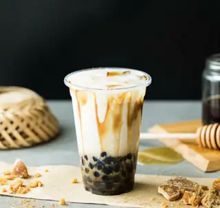Hình ảnh Sữa tươi trân châu đường đen