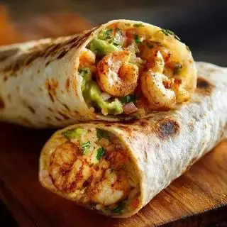 Hình ảnh Tacos tôm xù phô mai