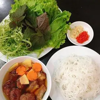 Hình ảnh Bún chả chấm