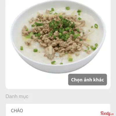 Hình ảnh Cháo thịt heo