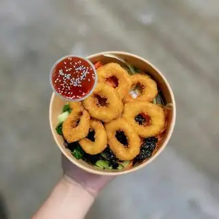 Hình ảnh Cơm trộn gà vòng